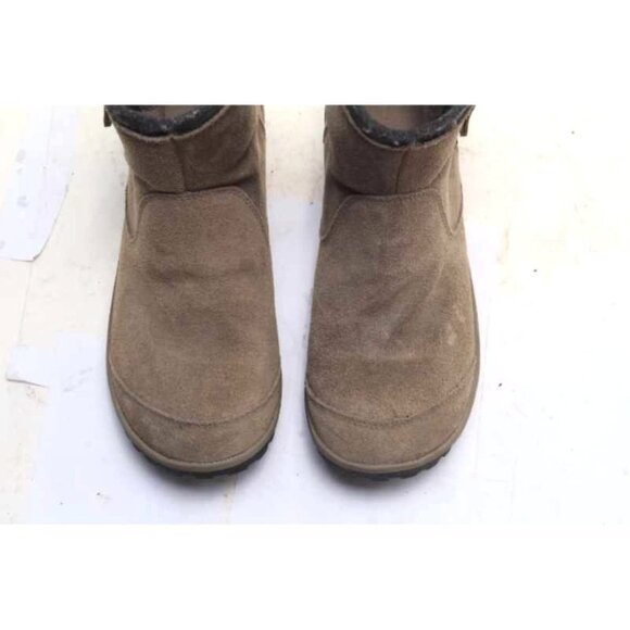 SOREL meadow side zip ankle boots waterproof suede womens winter shoes sz 6 - Picture 2 of 11